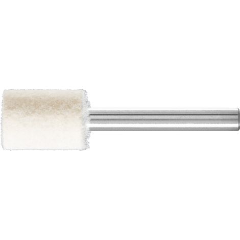 PFERD TOOLS harte Filzpolierstifte Zylinderform mit Stirnbohrung Ø 15x20mm Schaft-Ø 6 mm 10 Stk (1/4)