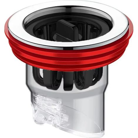 (red)Odor Proof Floor Drain Valve-Sewer Core Backflow Preventer Shower Floor Drain Plug for Kitchen Bathroom Toilet Sewer (1/4)