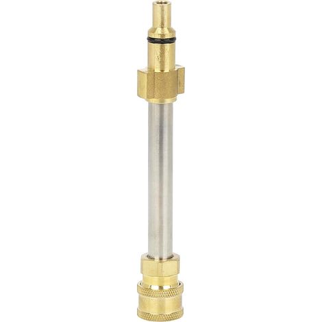 AUTOHAUX Pistolet nettoyeur haute pression pour voiture, adaptateur de lance, buse nettoyage 6,18" (1/5)