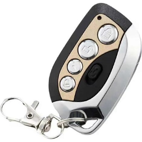 Duplicateur de télécommande universelle 433 MHz pour porte de garage/rideau électrique - Clonage de porte-clés en métal (1/5)