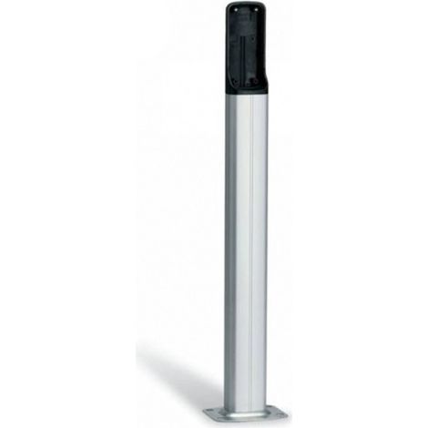 CAME 001DIR-L DIR-L Colonnina In Alluminio Grigio Argento H 500 Mm 50 Cm