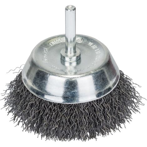 Bosch  cepillo  de  copa  alambre  de  acero  ondulado  75  mm  -  2607017123 (1/2)