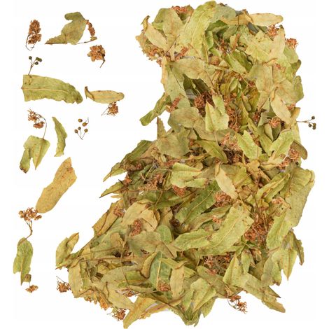 Lindenblüte, ganze große Blütenstände mit Blättern, Polnische Linde, 100 % aromatisch (1/5)