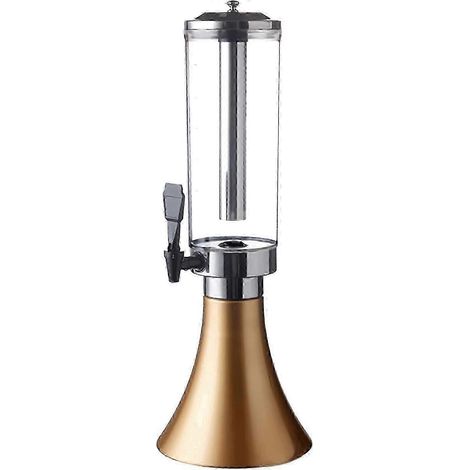 Tour à boissons 3 L/101 oz avec tube à glace amovible en acier inoxydable et éclairage LED distributeur de boissons 26-27 (1/5)