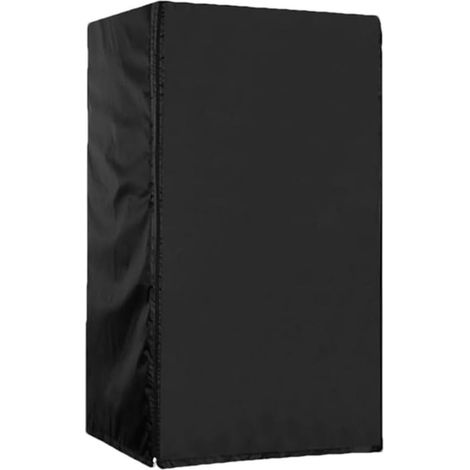 Funda vertical para frigorífico de exterior fabricada en tejido Oxford 210D de alto rendimiento para protección contra los elementos ambientales (92 x 77 x 183 cm).