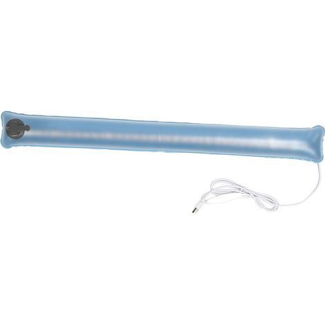 Aufblasbare blaue LED-Zeltlampe, 1200 lm, Größe L, faltbar, tragbar, USB-Lichtröhre mit Magnetbefestigung für Outdoor-Camping (1/5)