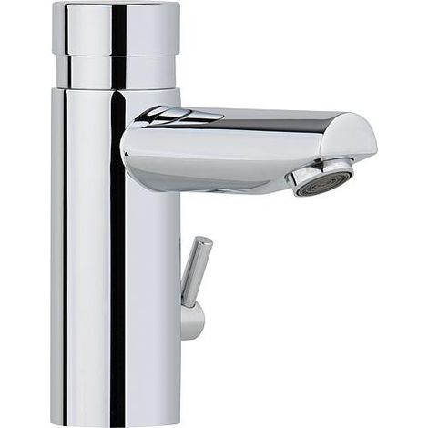 Mitigeur a fermeture auto de lavabo pour chaud et froid