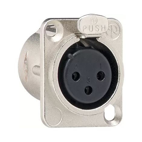 Gira XLR Flanschbuchse 3-Pol-D 003600 (1/2)