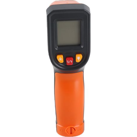 Thermomètre infrarouge portable à écran numérique, pistolet de mesure de température pour usage industriel, plage -50 à 400 degrés (1/5)