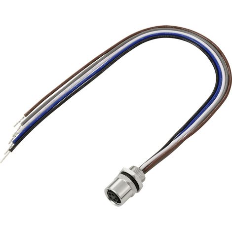 TRU COMPONENTS TC-13751988 Anschlussleitung M8 x 1 Buchse, gerade 0.2 m Polzahl Sensoren: 5 1 St.