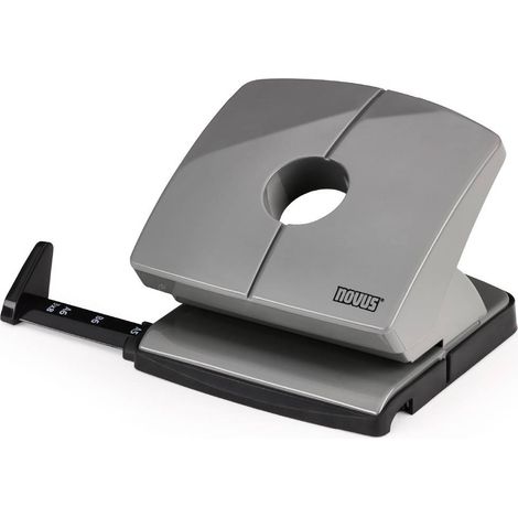 Novus Office 025-0656 Perforateur de bureau B 220 COLOR ID 2.0 gris 20 feuilles (80 g/m²) (1/4)