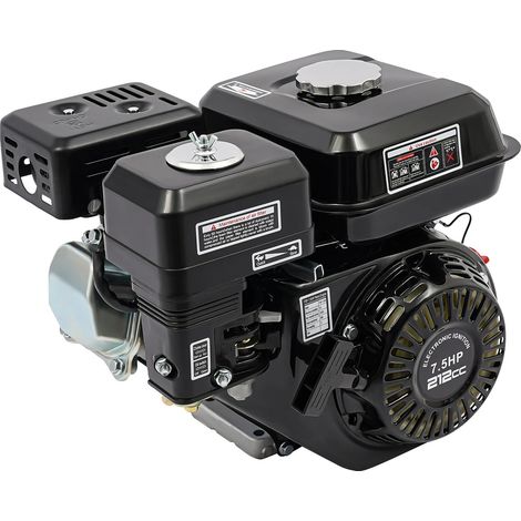 Moteur à essence, 7,5 ch, refroidi par air 4 temps (1/2)