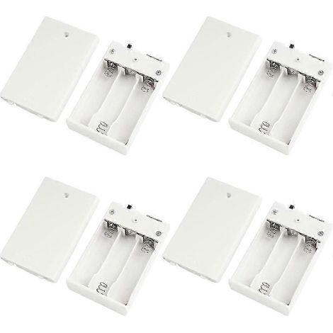 Lot de 4 batteries USB portables compatibles avec les lampes LED 5V - Convertisseur de puissance alimenté par batterie, adapté à une utilisation intérieure et extérieure, d'excellente qualité.