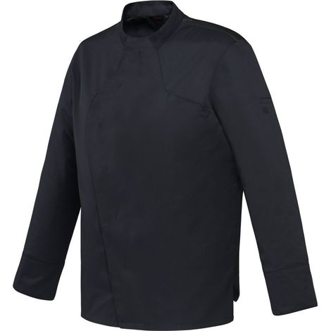 Giacca da cucina unisex a maniche lunghe Robur Vador Nero M