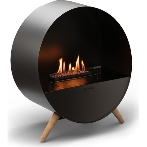 MF - Chimenea bioetanol automática mural o de suelo Bubble 2,5 kW con vidrio templado (1/5)