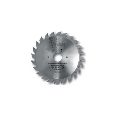 Leman - Lame carbure inciseur extensible 120x20 mm 2x12 dents