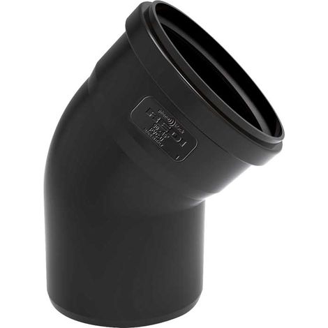 CURVA Ø100 ""PHONOBLACK"" 45°