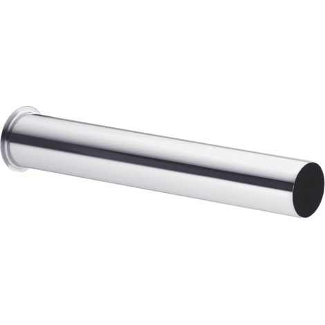 KLUDI Tube de sortie droit, avec bord rabattu, chrome, 32 x (1/3)