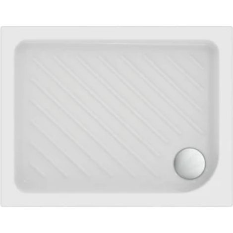 IDEAL STANDARD Gemma 2 piatto doccia ceramica rettangolare 90x70 bianco h 7 codice prod: T469101 (1/2)