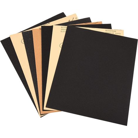Schleifpapier Nass Autolack Holzmöbel Metall 80 120 180 240 Körnung (1/5)