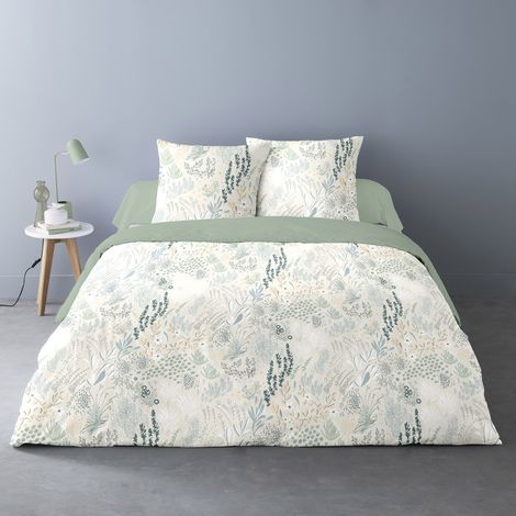 Housse de couette 240x220 Epicéa + 2 taies polycoton (1/3)