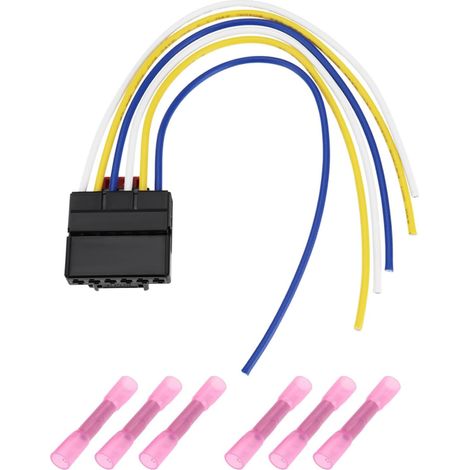 Connecteur de Faisceau de Câbles de Contact de Feu Arrière de Voiture à 6 Broches 1SL945257 1SL945095F Compatible avec La Prise de Connecteur étanche électrique Automobile (1/5)