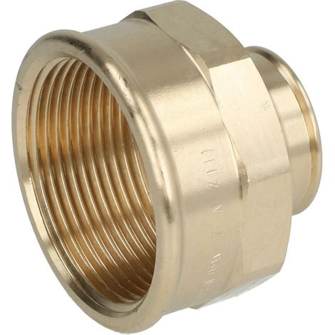 Viega manicotto di riduzione, Rp1 11/2, Rp2 3/4 bronzo rosso o bronzo al silicio Modello 3240, 271879