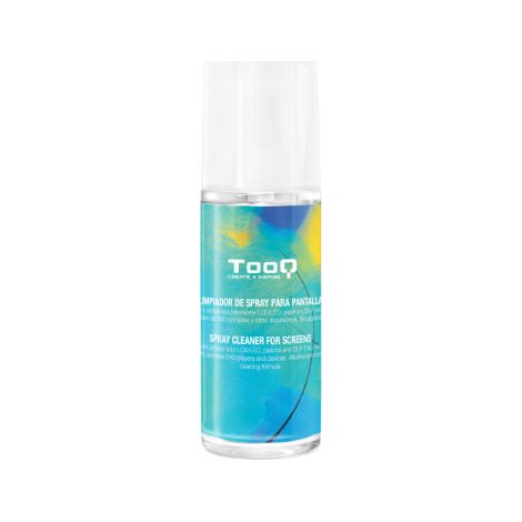 TooQ TQSC0016 kit de kit di pulizia per computer LCD/LED/Plasma, LCD/TFT/Plasma, telefoni cellulari/Smartphone, schermi / plastica Panno seco e spray di pulizia de attrezzatura 150 ml