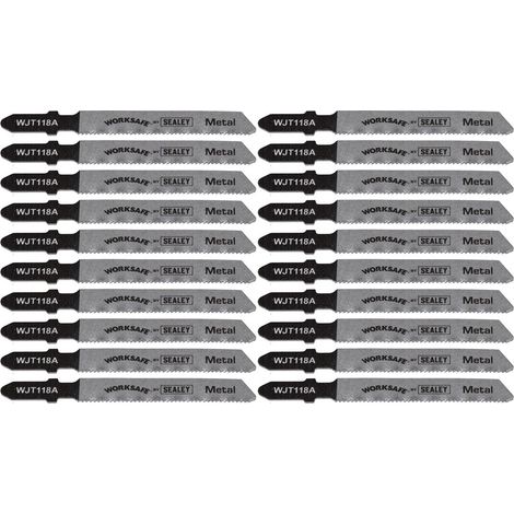 Jigsaw Blade for Metal 55mm 21tpi Pack of 20 (1/3)