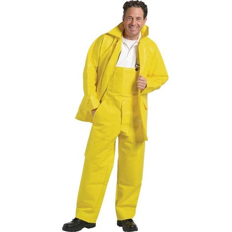 Veste de construction d'hiver taille M jaune (1/2)