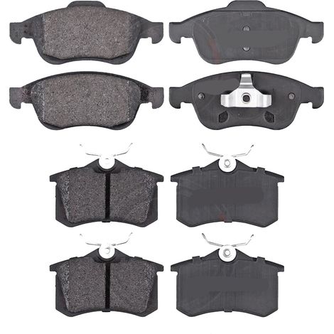 KIT PASTIGLIE FRENO ANTERIORI E POSTERIORI compatibile con RENAULT TALISMAN GRANDTOUR (KP) / PASTIGLIE FRENANTI AUTO OEM P 68 067 P 68 071,P 68 064 / SOSTITUZIONE DIRETTA / BASSA POLVERE / SILENZIOSO