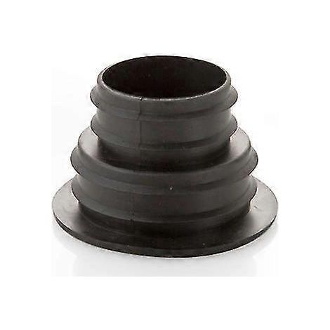 Geruchsdichte Dichtung für Waschmaschinenablauf, 2 Stück, Schlauchdichtung mit integriertem Siphon, schwarz, anpassbar, verhindert Gerüche und Leckagen (1/4)