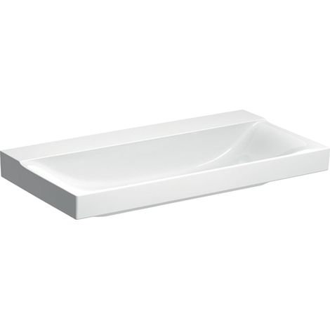Geberit Xeno 2 lavabo sin agujero para grifo, sin rebosadero, (1/3)