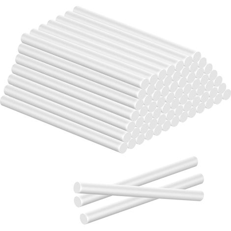 Batons de Colle Chaude 100 x 7mm, Lot de 200 Bâtonnets Transparents pour Pistolet à Colle Chaude, Idéal pour Bricolage et Artisanat (1/5)