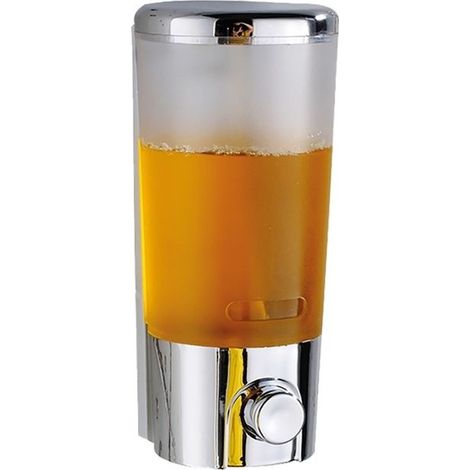 Dispenser sapone liquido manuale 380 ml cromato – Easy  Tecom