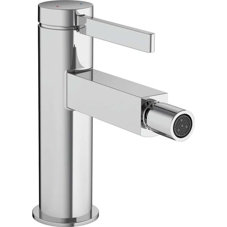 Hansgrohe Finoris - Grifo de bidé con desagüe Push-Open, cromo 76200000