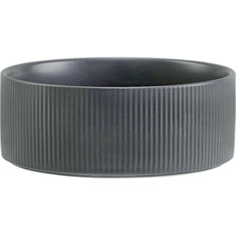 Keramik-Hundenapf – Robuster und langlebiger Futter- und Wassernapf, spülmaschinenfest, modernes Design – Grau