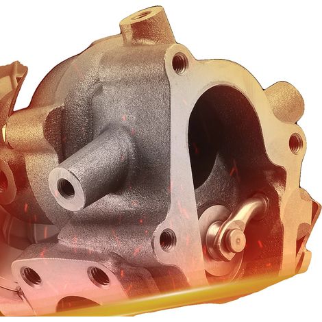 Turbolader, Länge 26 cm, Breite 24 cm, Höhe 22 cm, Gewicht 5740 g, Für KIA Sorento 2.5 CRDI (1/5)