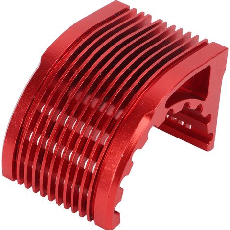 Dissipateur thermique en alliage d'aluminium, 42 mm, pour moteurs électriques sans balais 4274, 1515 et 1512, rouge. (1/5)