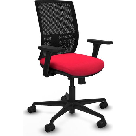Chaise piqueras y crespo Yunquera traslack noire accoudoirs réglables (1/2)