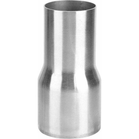 Adaptateur de tuyau d'échappement, partie modifiée de réducteur d'adaptateur de tube de connecteur de tuyau d'échappement universel en acier inoxydable,pièce modifiée d'adaptateur de tube de connecteu (1/5)