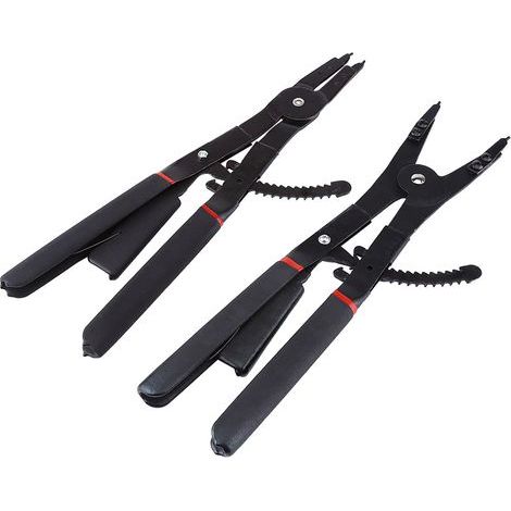 Ensemble d'outils Polyvalent de 16 Pouces de 16 Pouces à Anneaux de Snap avec Acier traité à la Chaleur et Poignée en PVC pour des Performances Durables. (1/5)
