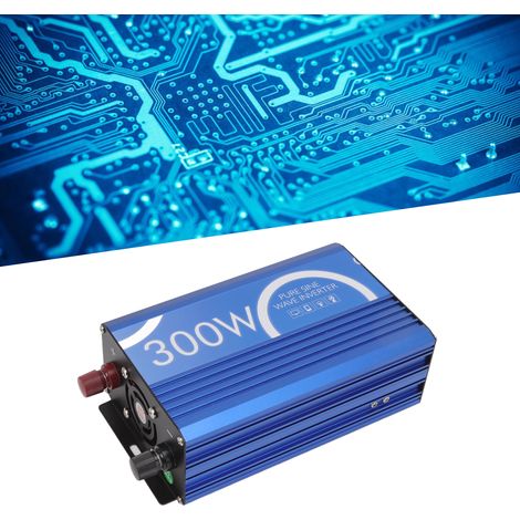 300-W-Sinus-Wechselrichter, universeller intelligenter Wechselrichter mit voller Leistung, 24 V bis 220 V (1/5)