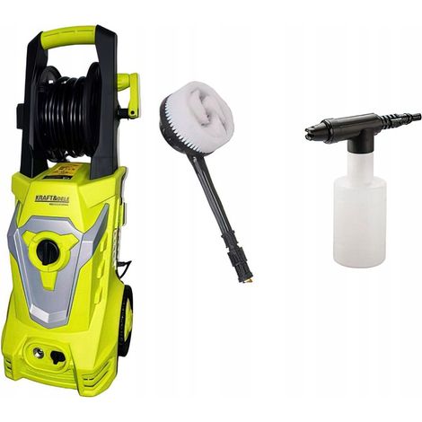Nettoyeur haute pression électrique 2800 W 280 bars – Débit 6 L/min – Moteur à balais haute efficacité – Système d'arrêt automatique (1/5)