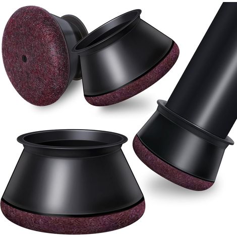 24pcs Chair Leg Protectors, for Chair Leg Caps, Silicone Floor Protectors, Felt Pads for Chairs, Reduce Noise, Prevent Scratches, Wear-Resistant (38-50mm) (1/5)