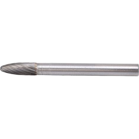Lime rotative à une coupe en acier tungstène, fraise pour perceuse, burin pour sculpture bois métal, outil d'ébavurage, polissage, gravure, affûtage. (1/5)