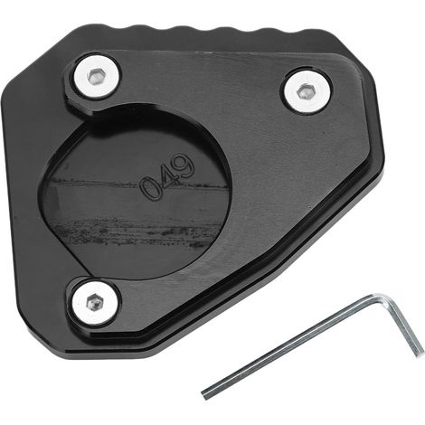 Plaque de Support d'extension de béquille de moto, remplacement en alliage d'aluminium pour G310GS 2017-2018noir. (1/5)