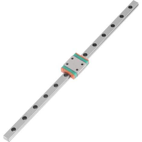 Guide De Rail Linéaire, 1pc Guidage De Rail Coulissant Linéaire Miniature En Acier De Haute Précision Pour Lisse Performances Précises Adapté À La Plupart Des Équipements Automatiques 200 Mm (1/5)