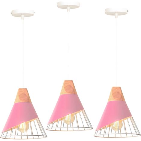 Suspension vintage, plafonnier industriel en métal, lustre moderne avec ampoule, suspension pour salle à manger, café, lumière chaude 3000 K (1/5)