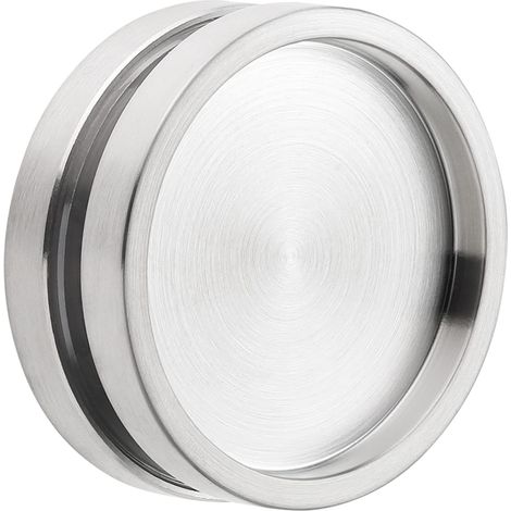 Poignée Coquillage pour portes coulissantes en verre mat en acier inoxydable V2 A (1/2)